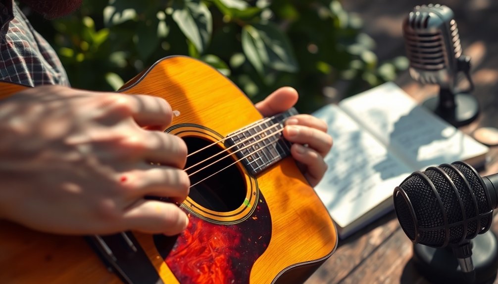 uttrycka kreativitet genom musik